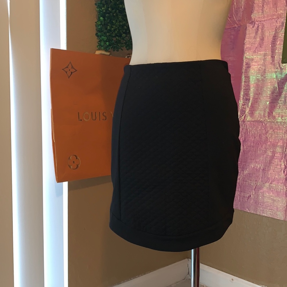 Black Quilted BCBG